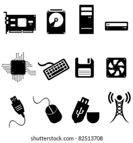 Computer And Technology Icon Set