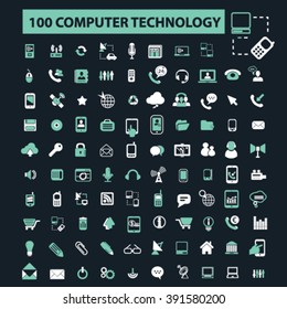 computer technology icons
