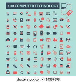 computer technology icons
