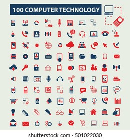 computer technology icons
