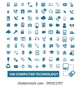 computer technology icons
