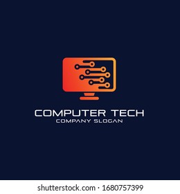 computer service company logo