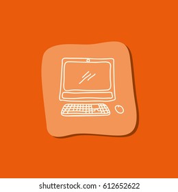 Computer technology scribble