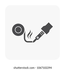 Computer testing vector icon design.