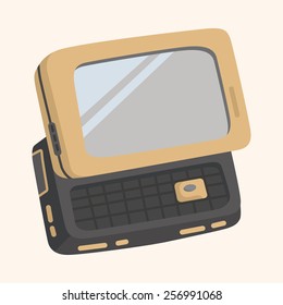 computer theme elements vector,eps