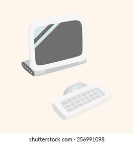 computer theme elements vector,eps