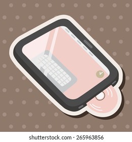 computer theme elements vector,eps
