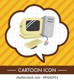 computer theme elements vector,eps