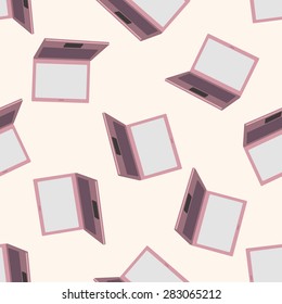 computer theme laptop ,seamless pattern