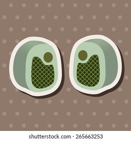 computer theme stereo elements vector