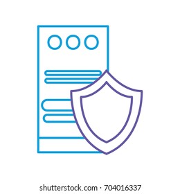 computer tower with shield