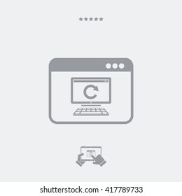 Computer updates icon