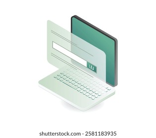 Computer upload digital data technology