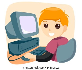 Computer - Vector