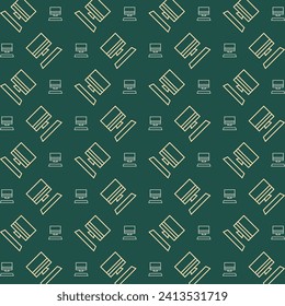 Computer vector design repeating trendy pattern illustration background
