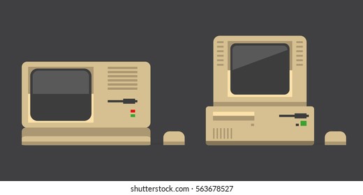 Computer vector evolution illustration.