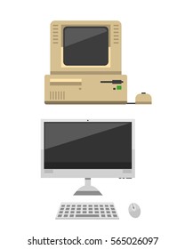 Computer vector evolution illustration.