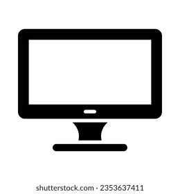 Computer Vector Glyph Icon For Personal And Commercial Use.
