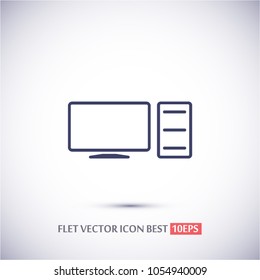 Computer Vector icon