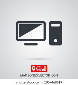 Computer  vector icon