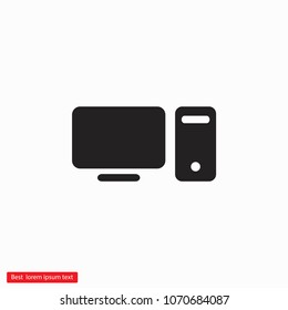 Computer  vector icon