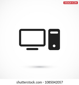 Computer  vector icon