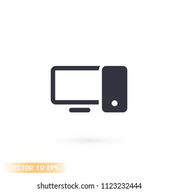 Computer  vector icon
