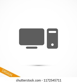 Computer  vector icon