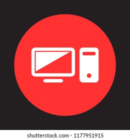Computer  vector icon