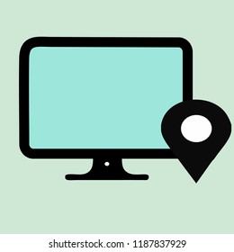 COMPUTER VECTOR ICON