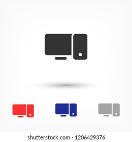 Computer  vector icon