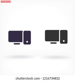 Computer  vector icon