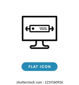 Computer vector icon