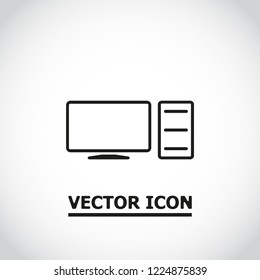 Computer Vector icon