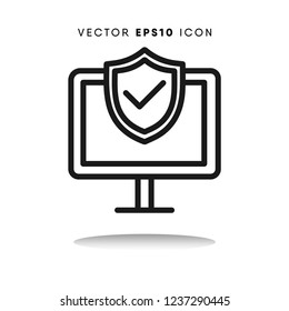 Computer vector icon