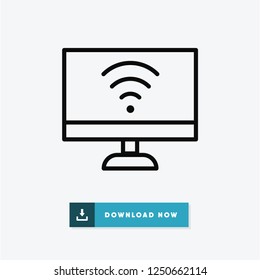 Computer vector icon