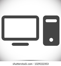 Computer  vector icon