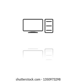 Computer Vector icon