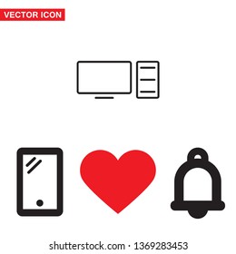 Computer Vector icon