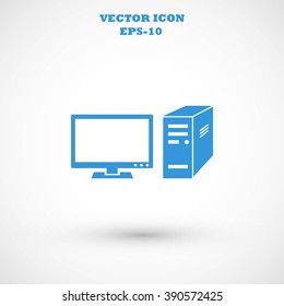 Computer  vector icon