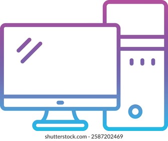 Computer vector icon. Can be used for printing, mobile and web applications.