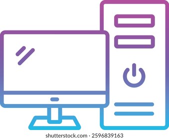 Computer vector icon. Can be used for printing, mobile and web applications.