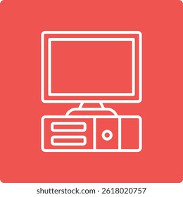 Computer vector icon. Can be used for printing, mobile and web applications.