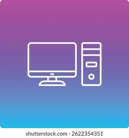 Computer vector icon. Can be used for printing, mobile and web applications.