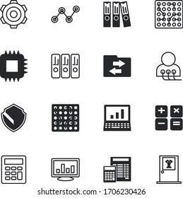 computer vector icon set such as: shadow, floppy, devices, vitamin, cute, badge, money, secure, infochart, media, scale, website, people, interior, pictogram, desktop, graphs, instrument, research