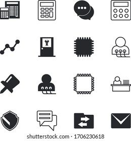 computer vector icon set such as: treatment, envelope, sync, correspondence, therapy, desktop, postal, letter, interior, needle, clerk, transfer, password, pin, success, pills, growth, graph