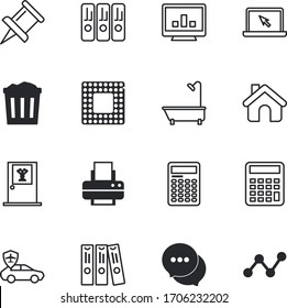 computer vector icon set such as: table, futuristic, circle, recovery, pushpin, stethoscope, analytics, transportation, collection, thumbtack, tablet, front, doctors, future, emblem, medicine, retro
