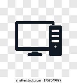 Computer vector icon, simple sign for web site and mobile app.
