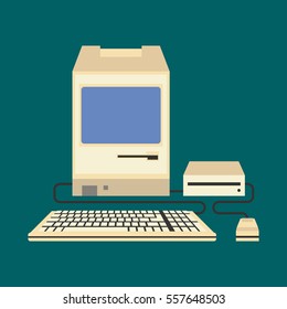 Computer vector illustration.