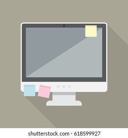 Computer vector illustration